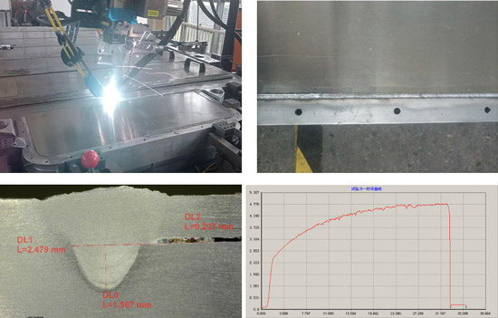 激光填絲熔焊，加速新能源汽車電池托盤制造